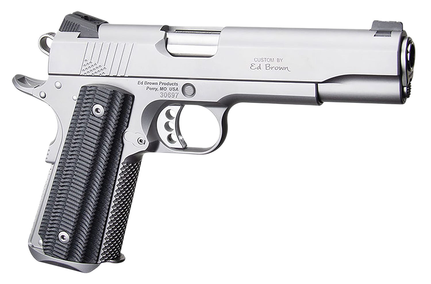 Ed Brown 1911 2nd Amendment Stainless .45 ACP 5 Barrel 7-Rounds - Ed Brown