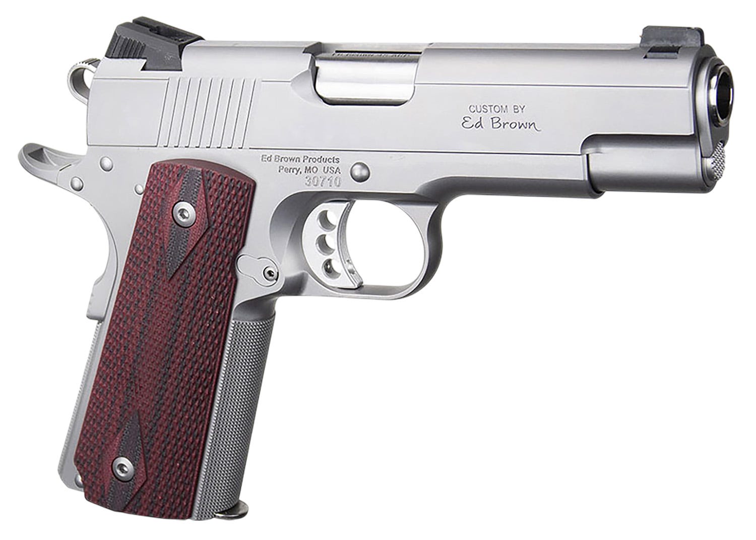 Ed Brown Executive Commander Stainless .45 ACP 4.25 Barrel 7-Rounds - Ed Brown