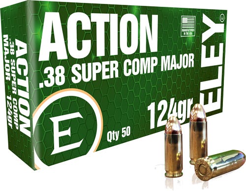 y Action .38 Super 124 Grain 50-Rounds FMJ Ammo