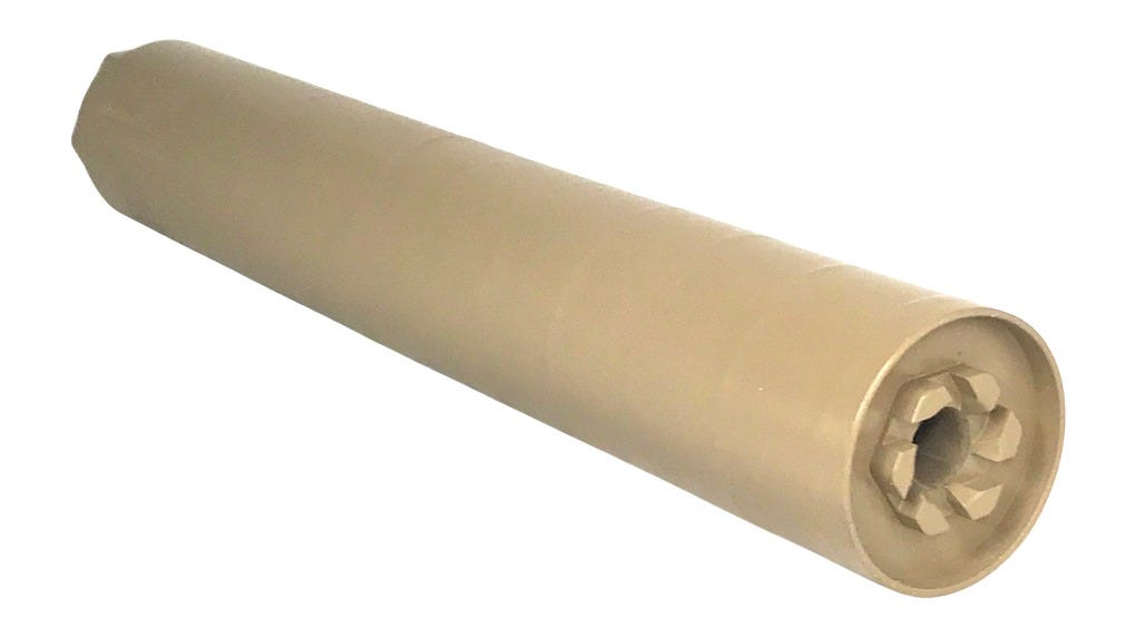 FPM Gunworks Silencers Nyati Flat Dark Earth .375 Caliber Suppressor Direct Thread