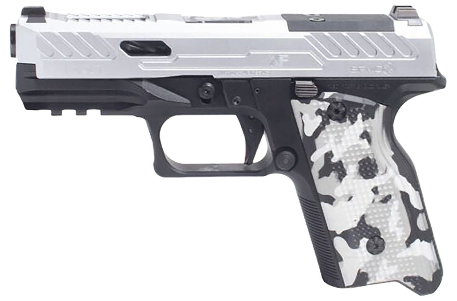 Fusion XF Pro Chrome / Black 9mm 4 Fluted Barrel 10-Rounds OR - FUSION PRECISION