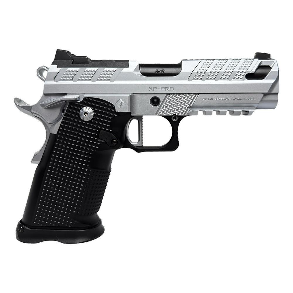 Fusion XP Pro V2 Chrome 9mm 4 Ported Barrel 17-Rounds OR