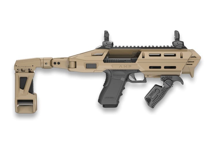 FAB Defense AMP SL Pro Flat Dark Earth for Glock 17/19 - FAB Defense