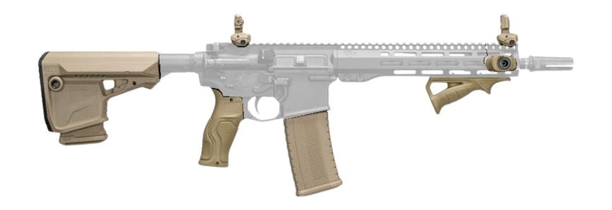 FAB Defense AR-15 Upgrade Kit Flat Dark Earth for M16/M4/AR15 Platforms - Fab Defense