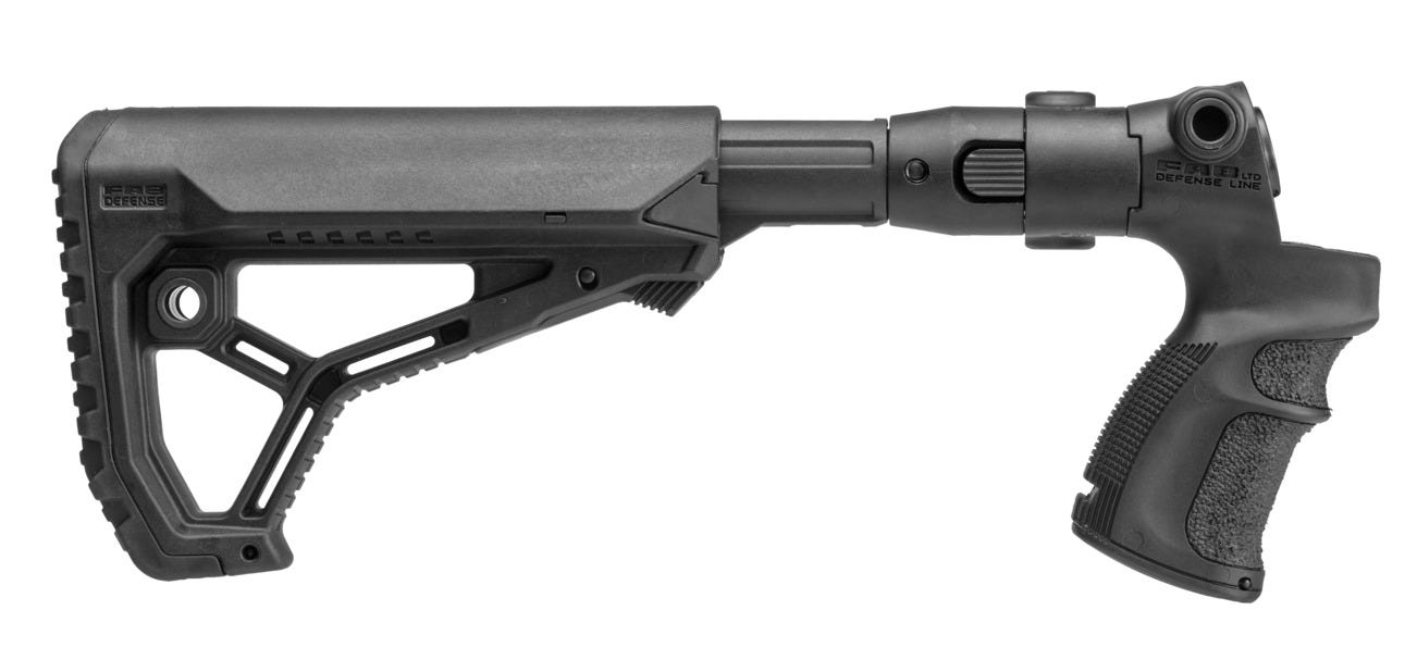 Fab Defense FAB Defense Stock for Mossberg 500 - $119.99 at GrabAGun