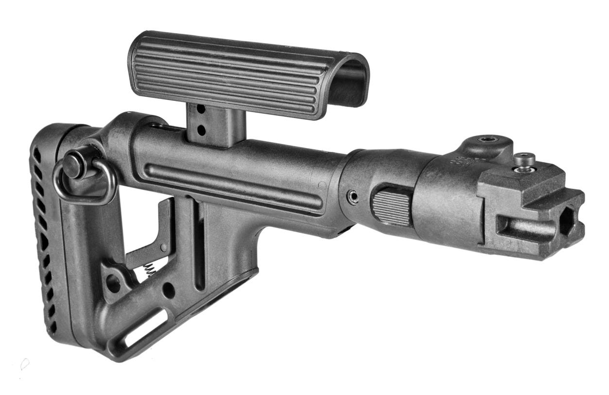 Fab Defense FAB Defense UAS-AK P Folding Stock Adj Cheekrest for AK-47/AKM/AK-74 - $99.99 at GrabAGun