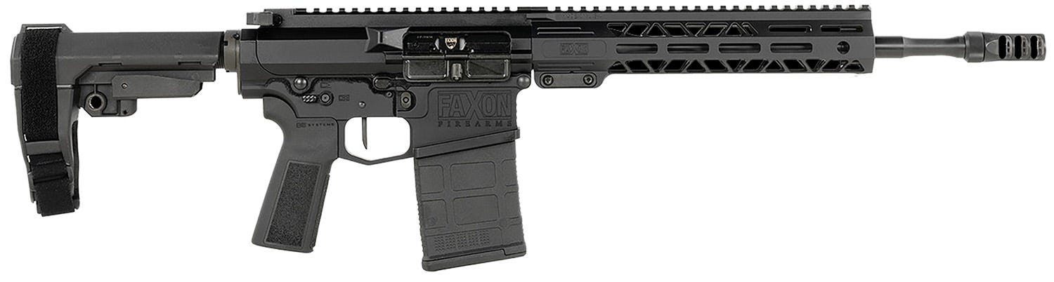 Faxon Firearms Sentinel .308 Win 13.9 Threaded Barrel 20-Rounds w/ SB Tactical SBA3 Brace - Faxon Firearms