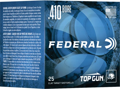Federal Top Gun .410 GA-2.5 #7.5 Shot 1/2 oz 25-Rounds - Federal Ammunition