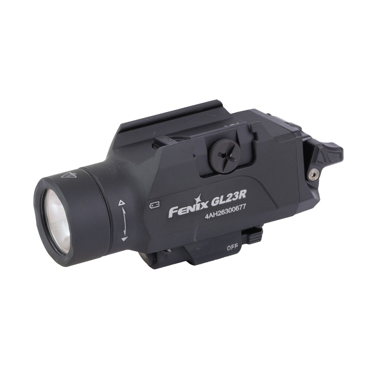 Fenix Wholesale Fenix Wholesale GL23R Weapon Light White LED w/ Green Laser 1200 Lumens for Glock/1913 Rails - $139.95 at GrabAGun