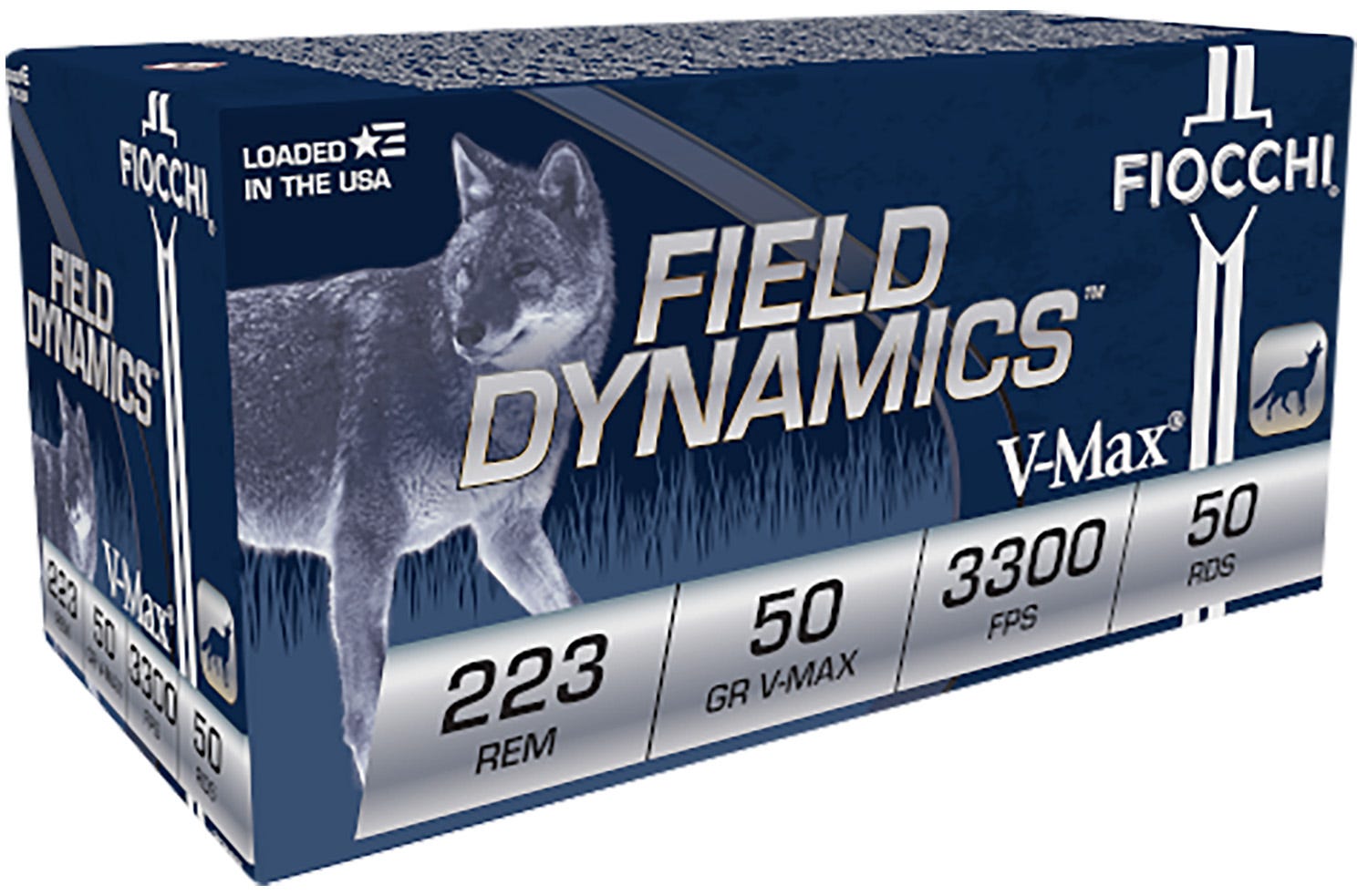 Fiocchi Field Dynamics .223 Rem 50 Grain 20-Rounds V-Max