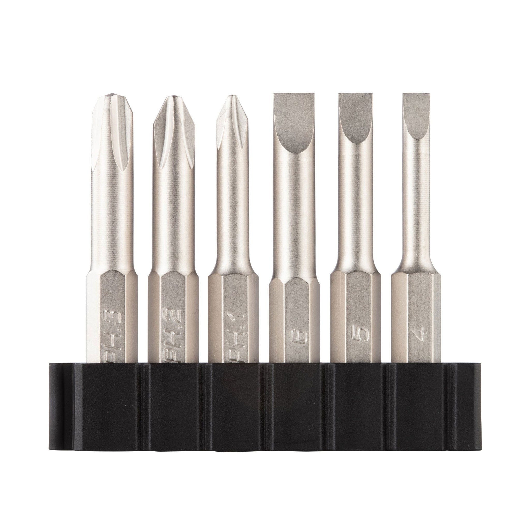 Fix It Sticks Set of Six 2 Bits (Philips & Flat) Open Box