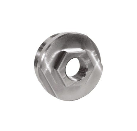 Fletcher Rifle Works HUB Direct Thread Adapter Titanium 1/2x28