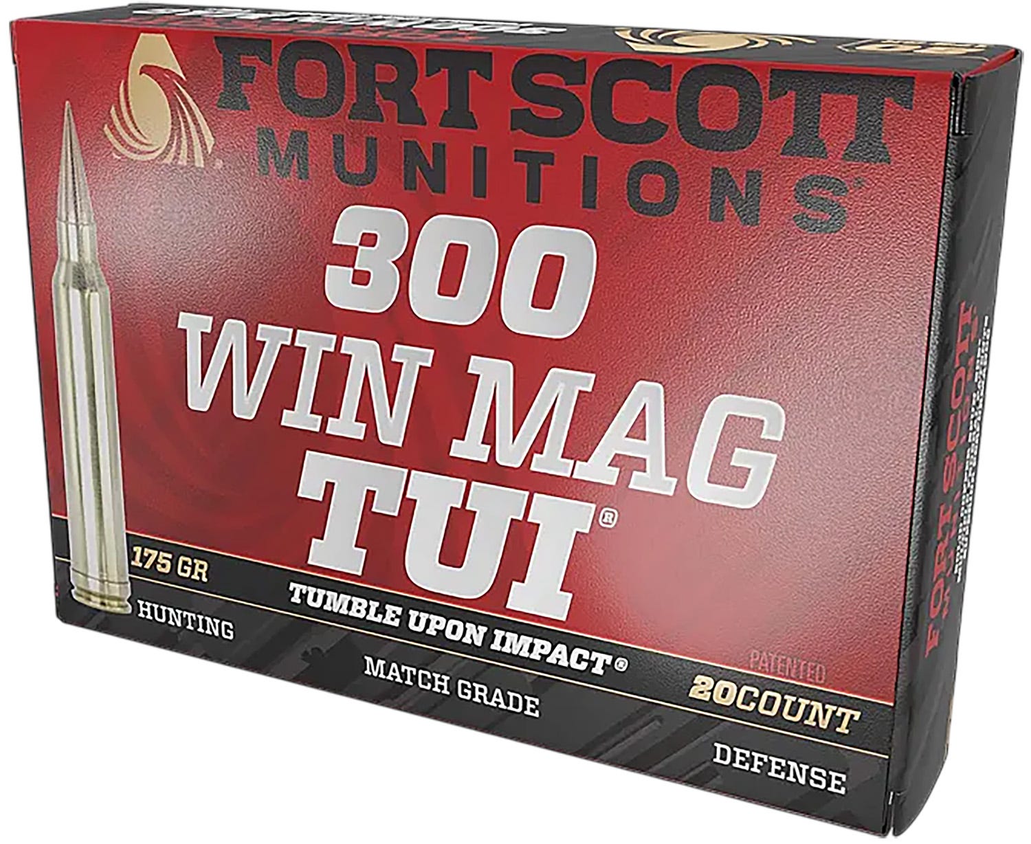 Fort Scott Munitions Tumble Upon Impact .300 Win 175 Grain 20-Rounds LFSC - Fort Scott Munitions