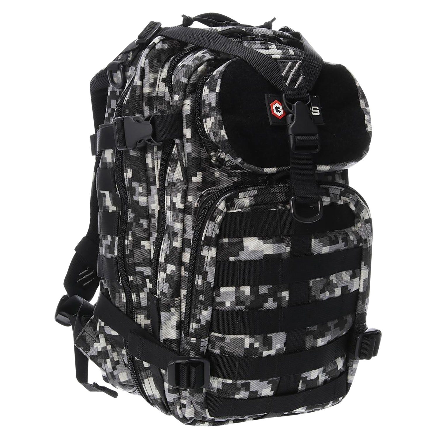 G.P.S. G.P.S. Bugout Bag Tactical Gray Digital 2-Handgun - $119.99 at GrabAGun