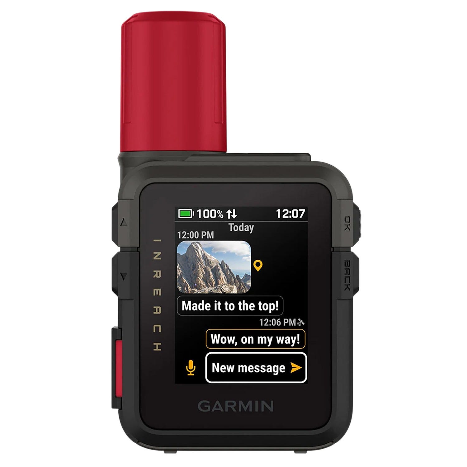 Garmin Garmin inReach Mini 3 Plus Black / Red Satellite Communicator - $499.99 at GrabAGun