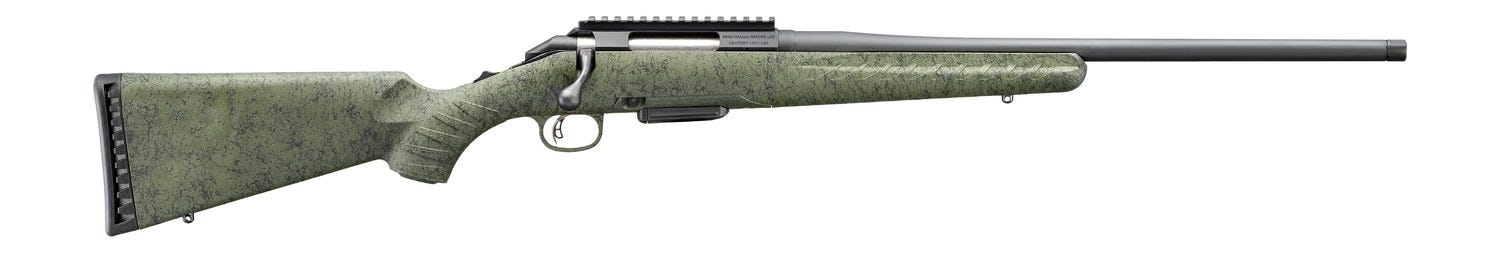 glenfield model a moss green splatter .223 rem 20 threaded barrel 5-rounds
