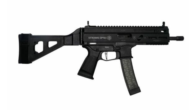 GRAND POWER STRIBOG SP9A1 9MM 8 BBL 30 RD MAG W/ BRACE BLK