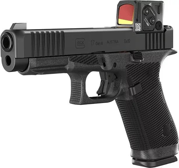Glock 17 Gen 6 9mm 4.49 Barrel 17-Rounds w/ Aimpoint COA