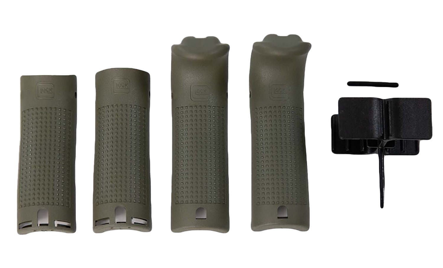 Glock 19/23 Backstrap/Beavertail Set Battle Field Green