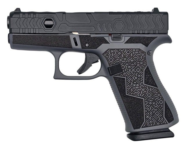 Glock 43X Custom Kavorka Sniper Grey 9mm 3.4 Barrel 10-Rounds - Glock