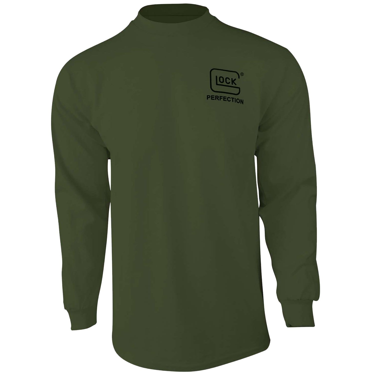Glock Born In Austria Long Sleeve Tee Military Green Small