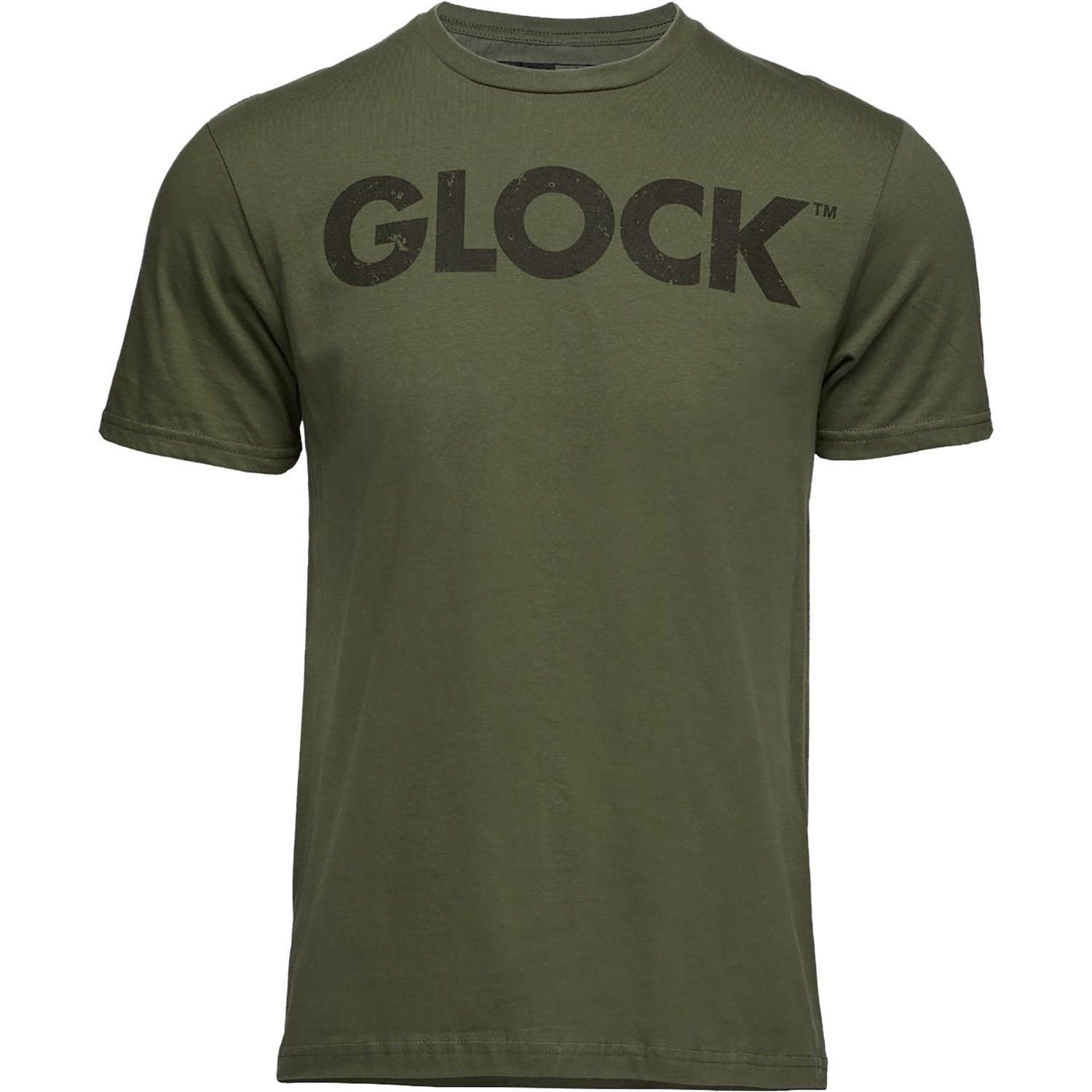 Glock Caliber Tee Military Green Short Sleeve Medium