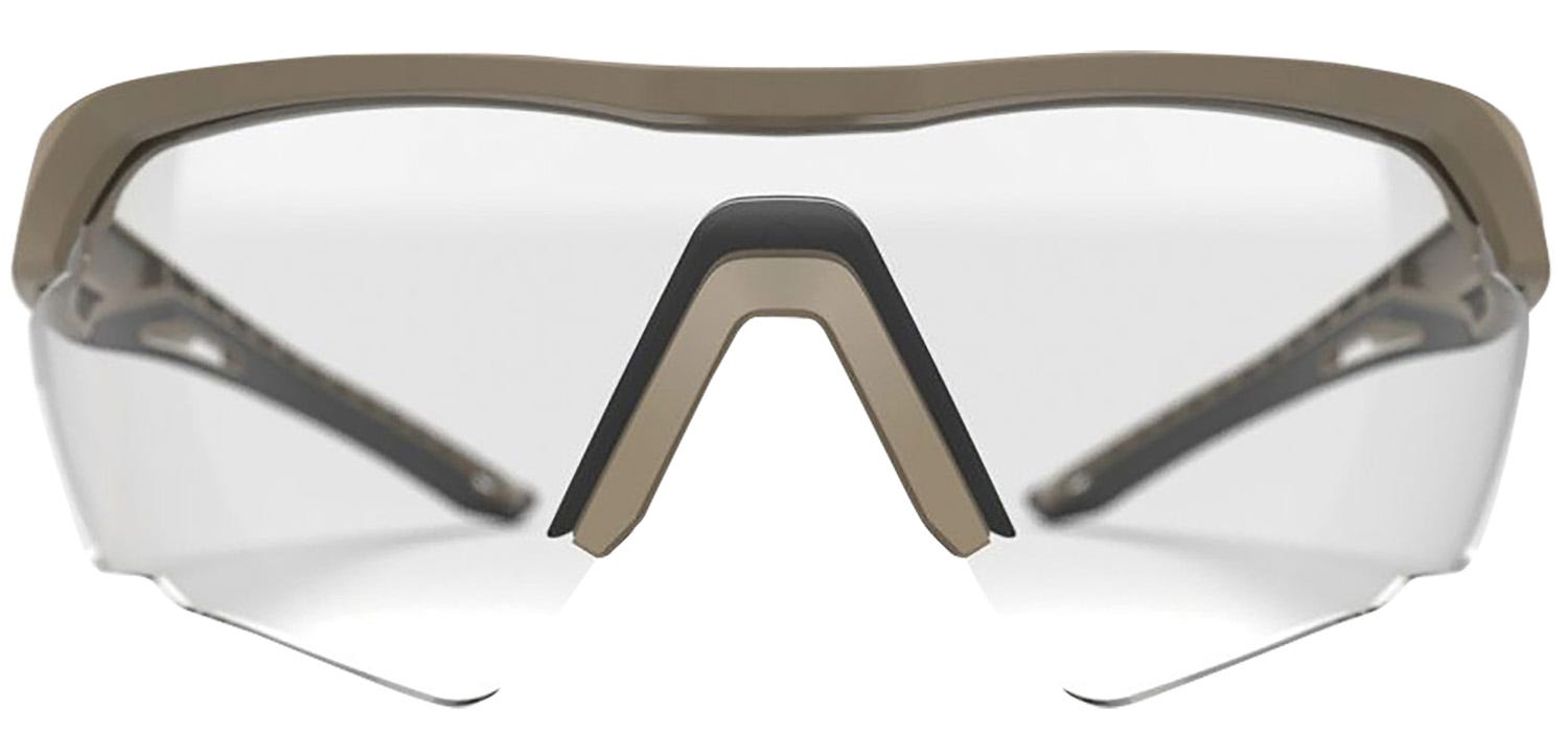 Glock Crossover Desert Tan 100% UV Protection Tactical Glasses