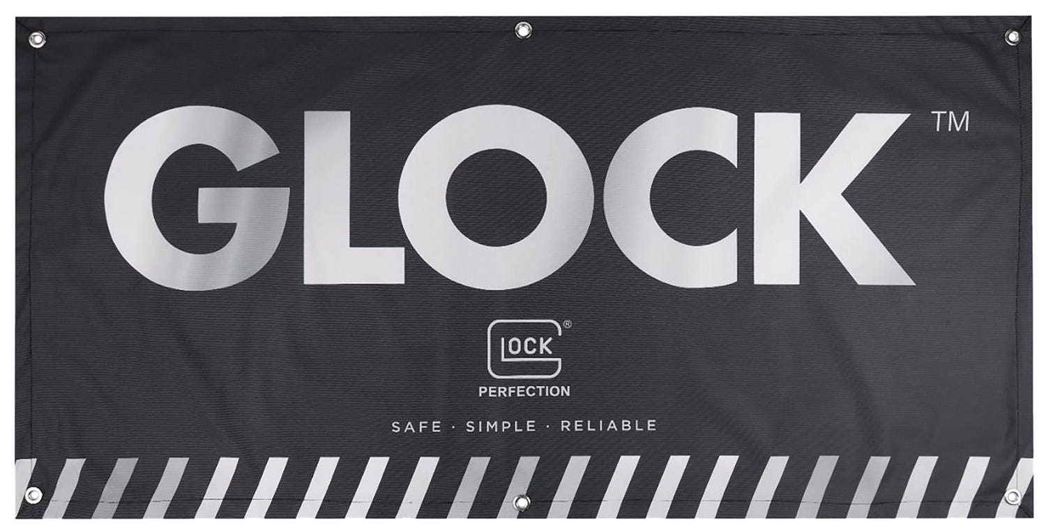 Glock Fabric Banner 4  x 2 - Glock
