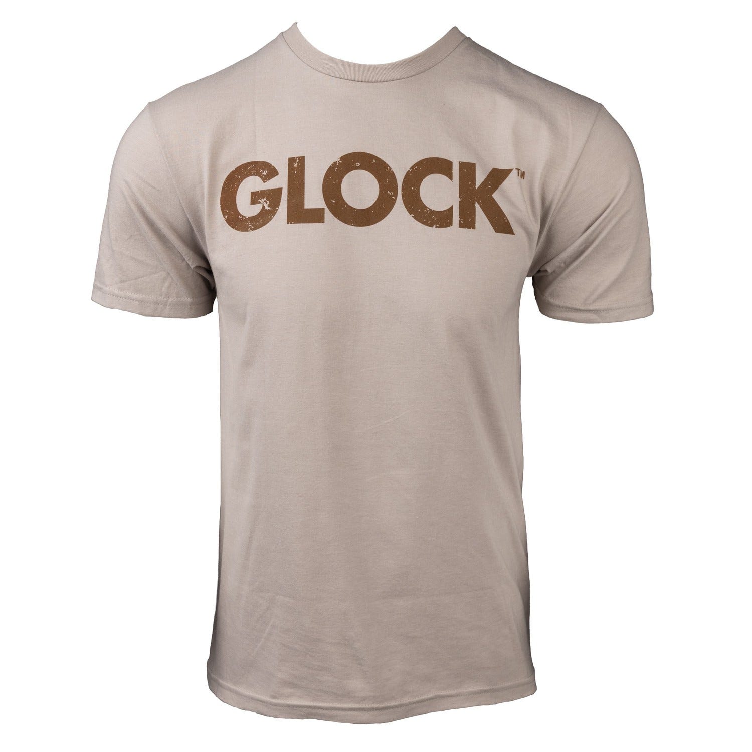 Glock OEM Caliber Tee Tan Short Sleeve Large