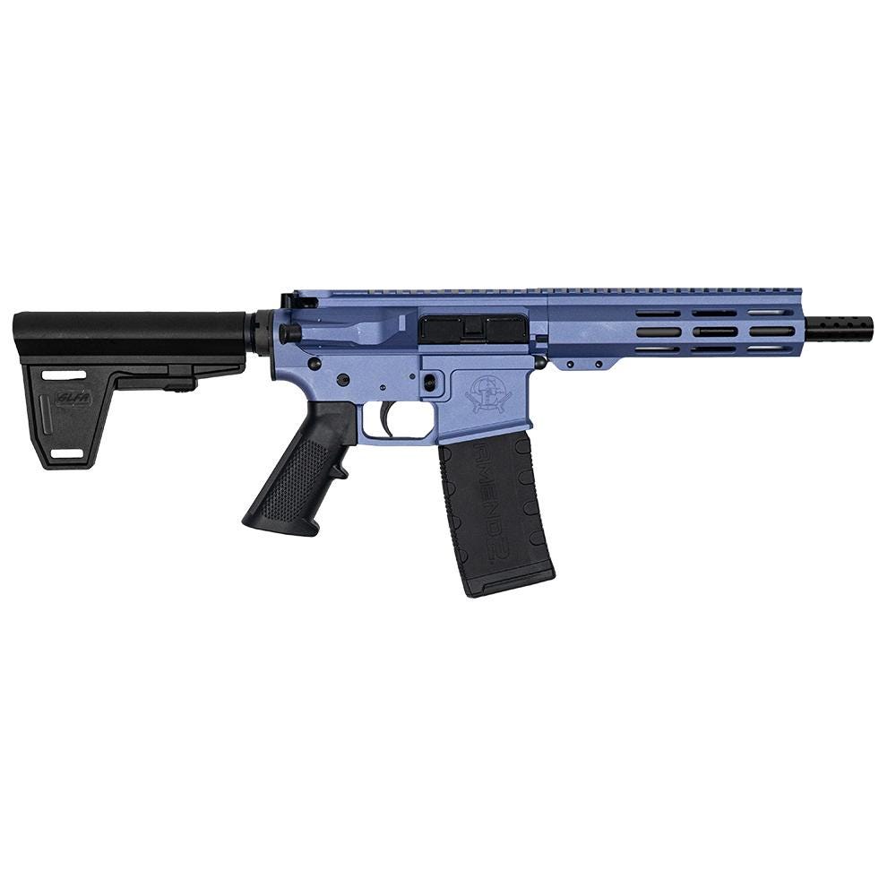 Great Lakes Firearms and Ammunition GL-15 Wild Orchid .223 Wylde 7.5 Threaded Barrel 30-Rounds - Great Lakes
