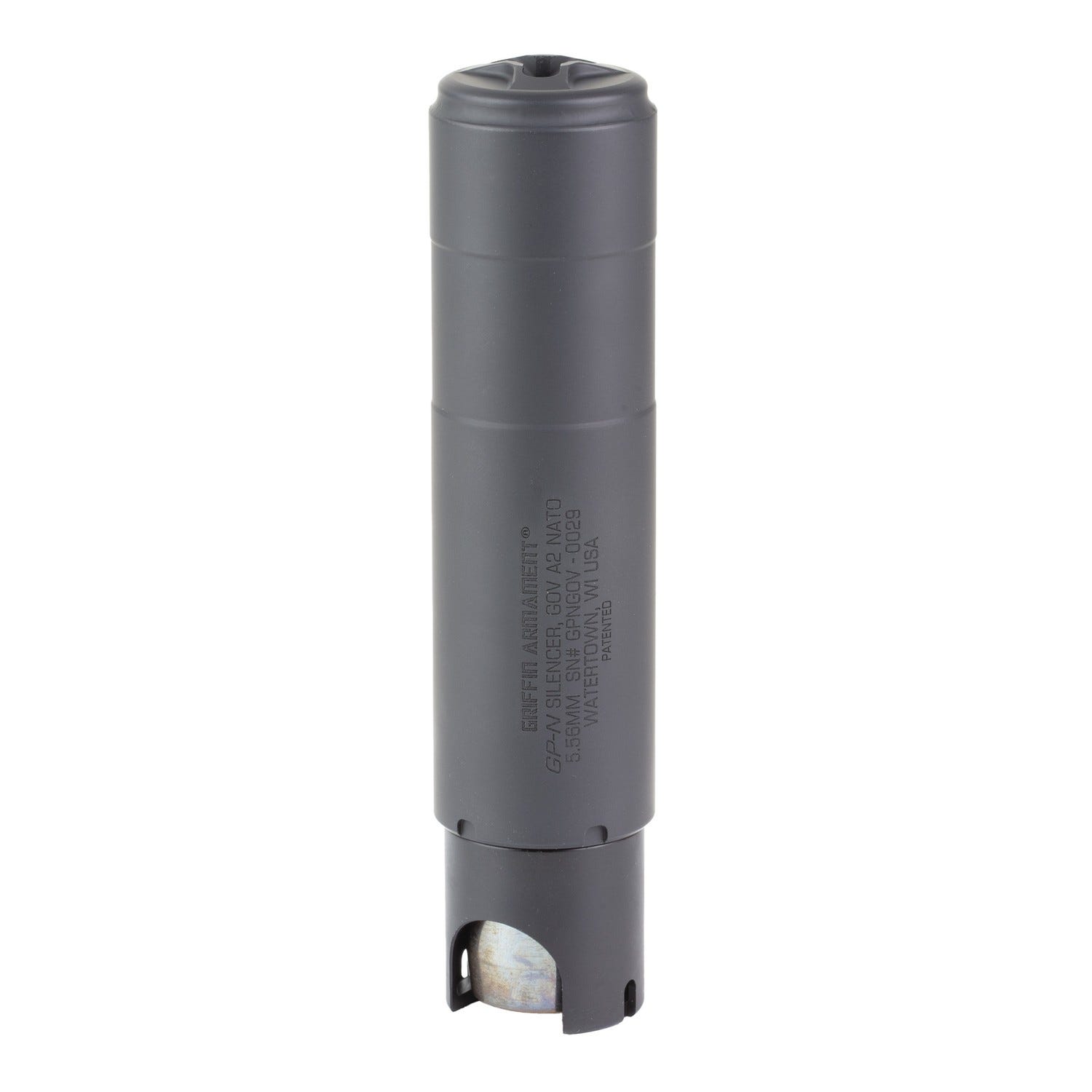 Griffin Armament GP-NATO 5.56 Suppressor A2-Compatible Collar Mount