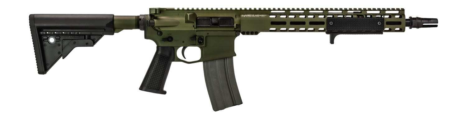 Griffin Armament MK2 Patrol Warhawk Green .223 Wylde 14.5 P&W Barrel 30-Rounds - Griffin Armament