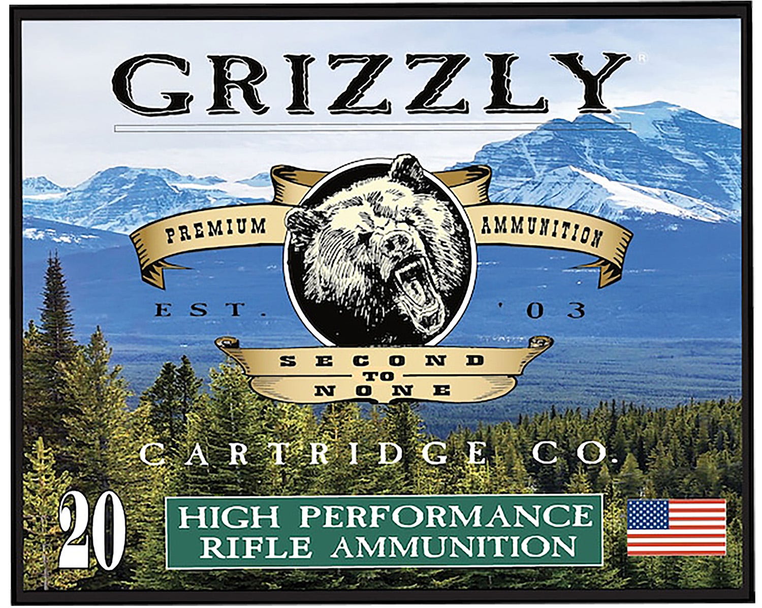 zzly High Performance Rifle Brass .45-70 P 525 Grain 20-Rounds FMJFP Ammo