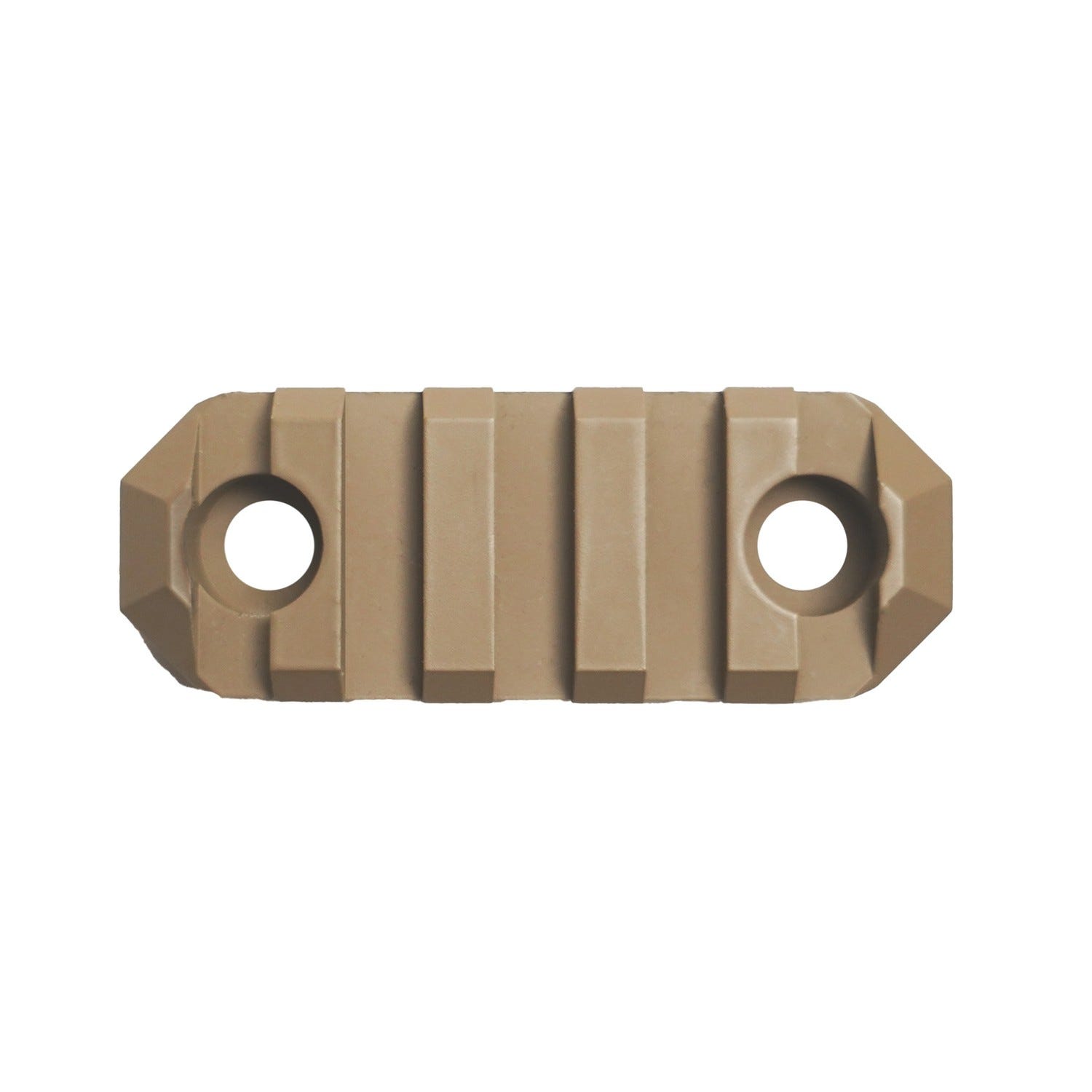 GrovTec USA 5 Slot Rail Section Coyote Tan M-LOK - GrovTec