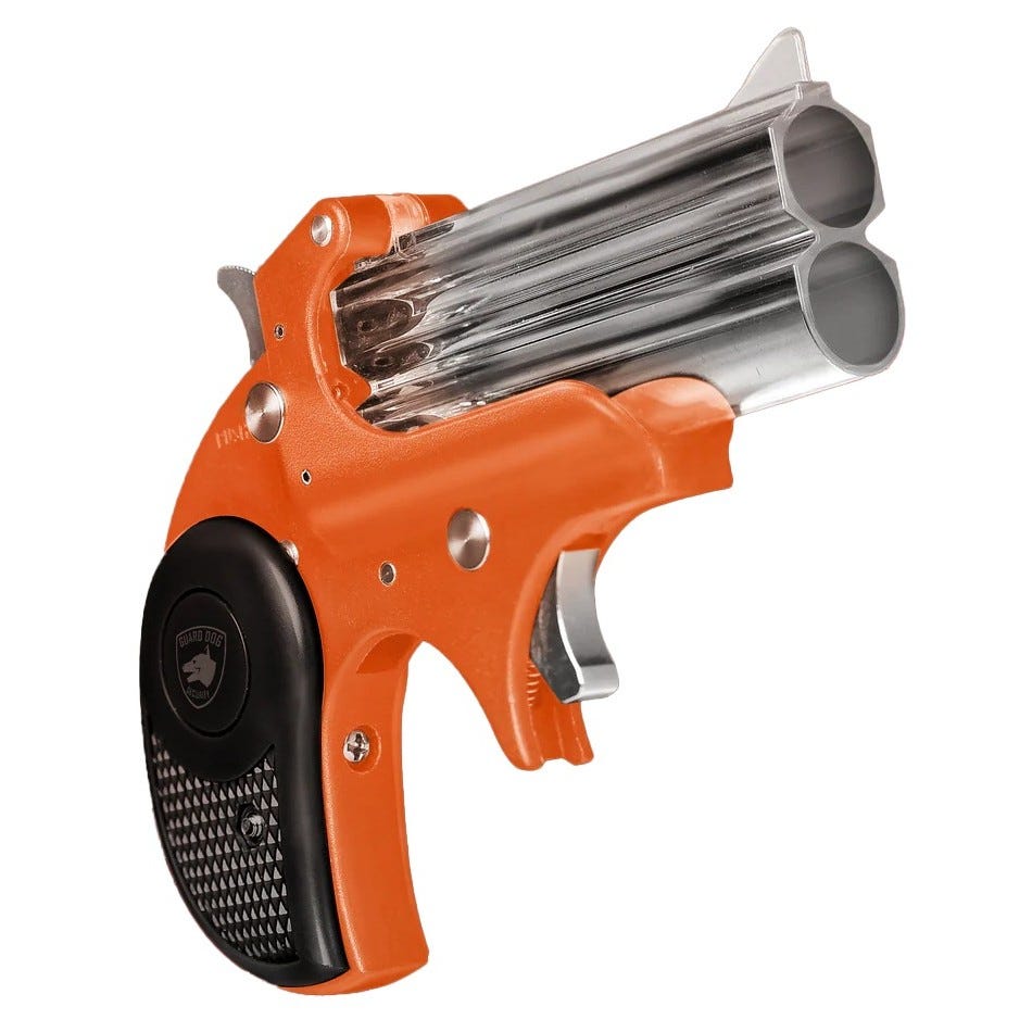 Guard Dog Fireball Mini Derringer Blaze Orange .50 Caliber 2-Rounds