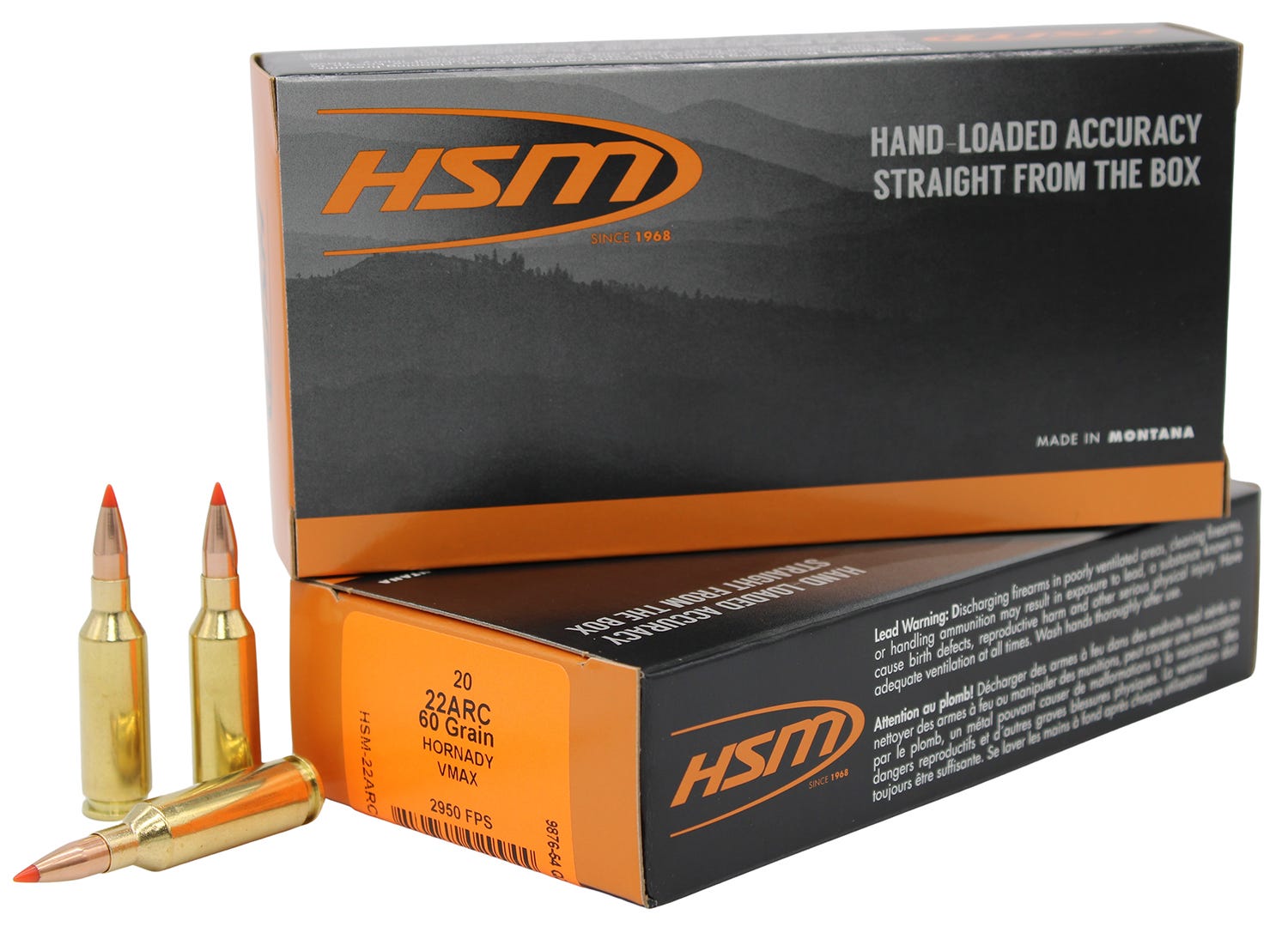 HSM/Hunting Shack Varmint .22 ARC 60 Grain 20-Rounds VM - Hsm/Hunting Shack