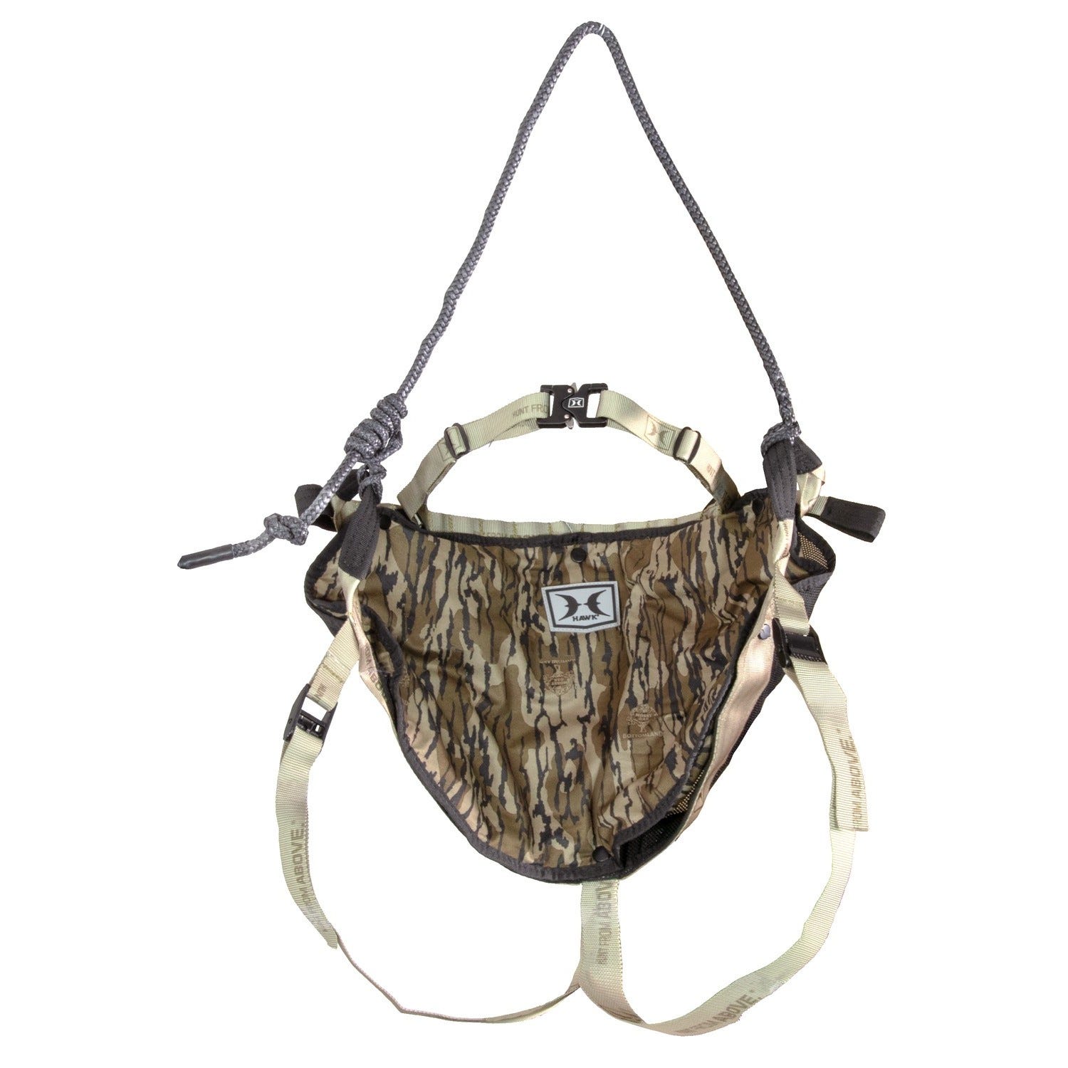 Hawk Hunting Hawk Hunting Helium Hammock Saddle Mossy Oak Bottomlands - $259.99 at GrabAGun