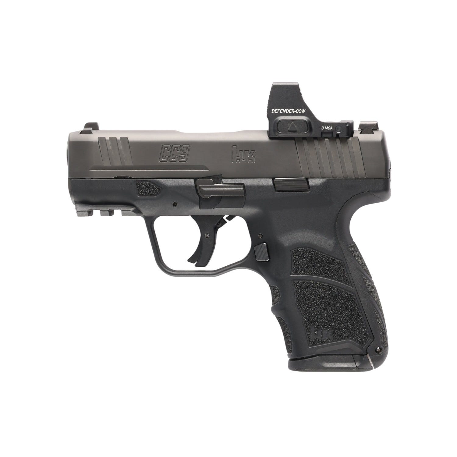 Heckler and Koch CC9 9mm 3.32 Barrel 12-Rounds w/ Vortex Defender-CCW