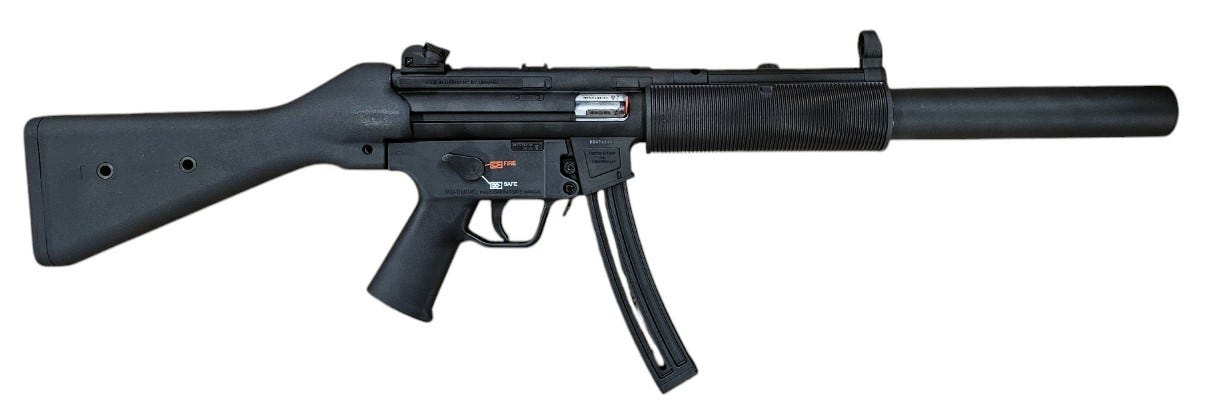 Heckler and Koch MP5 22 .22 LR 16.1 Barrel 25-Rounds Fixed Stock