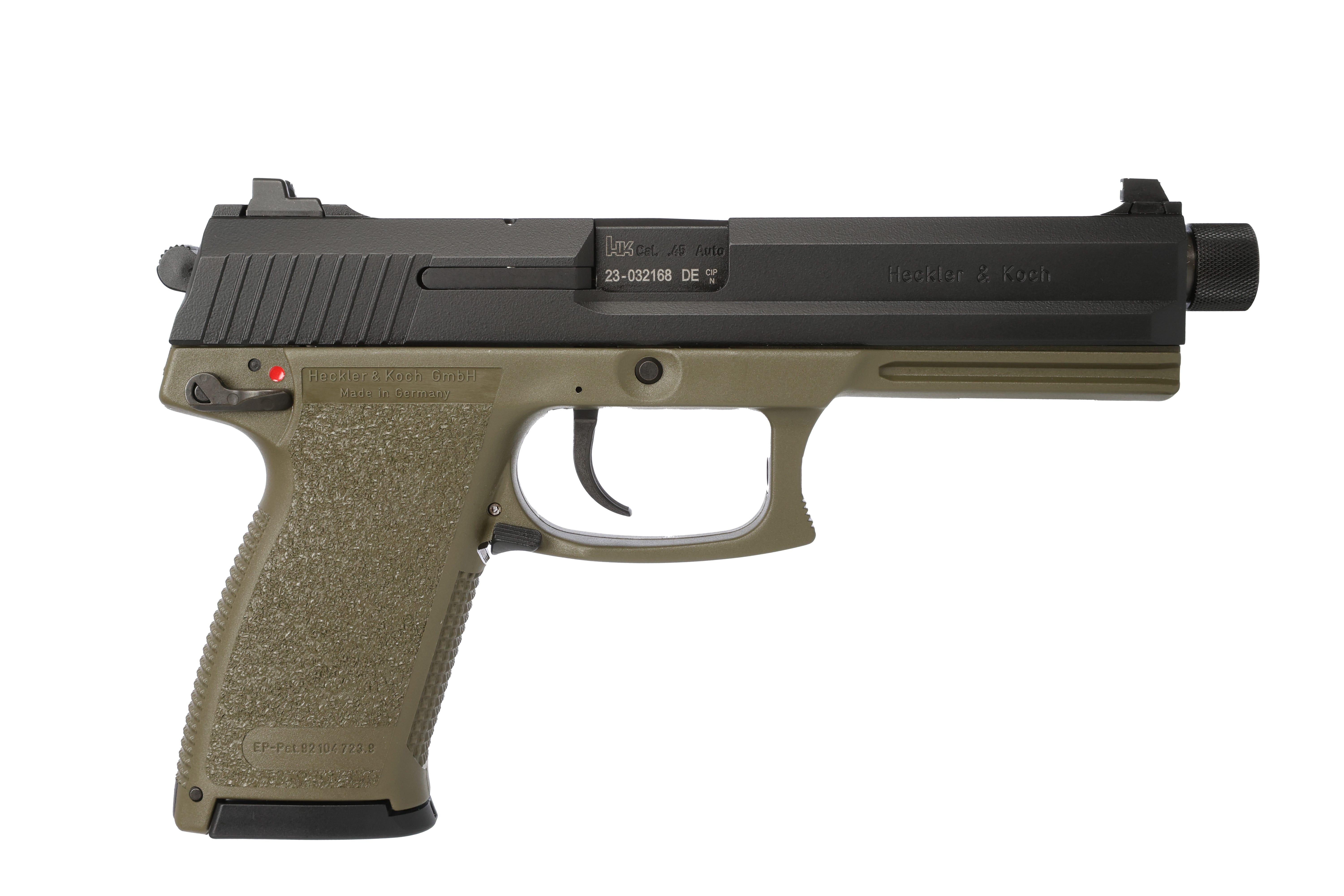 Heckler and Koch Mark 23 OD Green .45 ACP 5.87 Threaded Barrel 10-Rounds