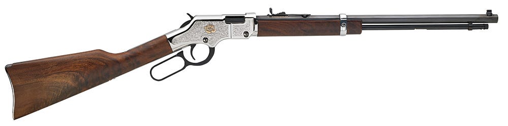 henry repeating arms american beauty golden boy .22 lr 20 barrel 16-rounds
