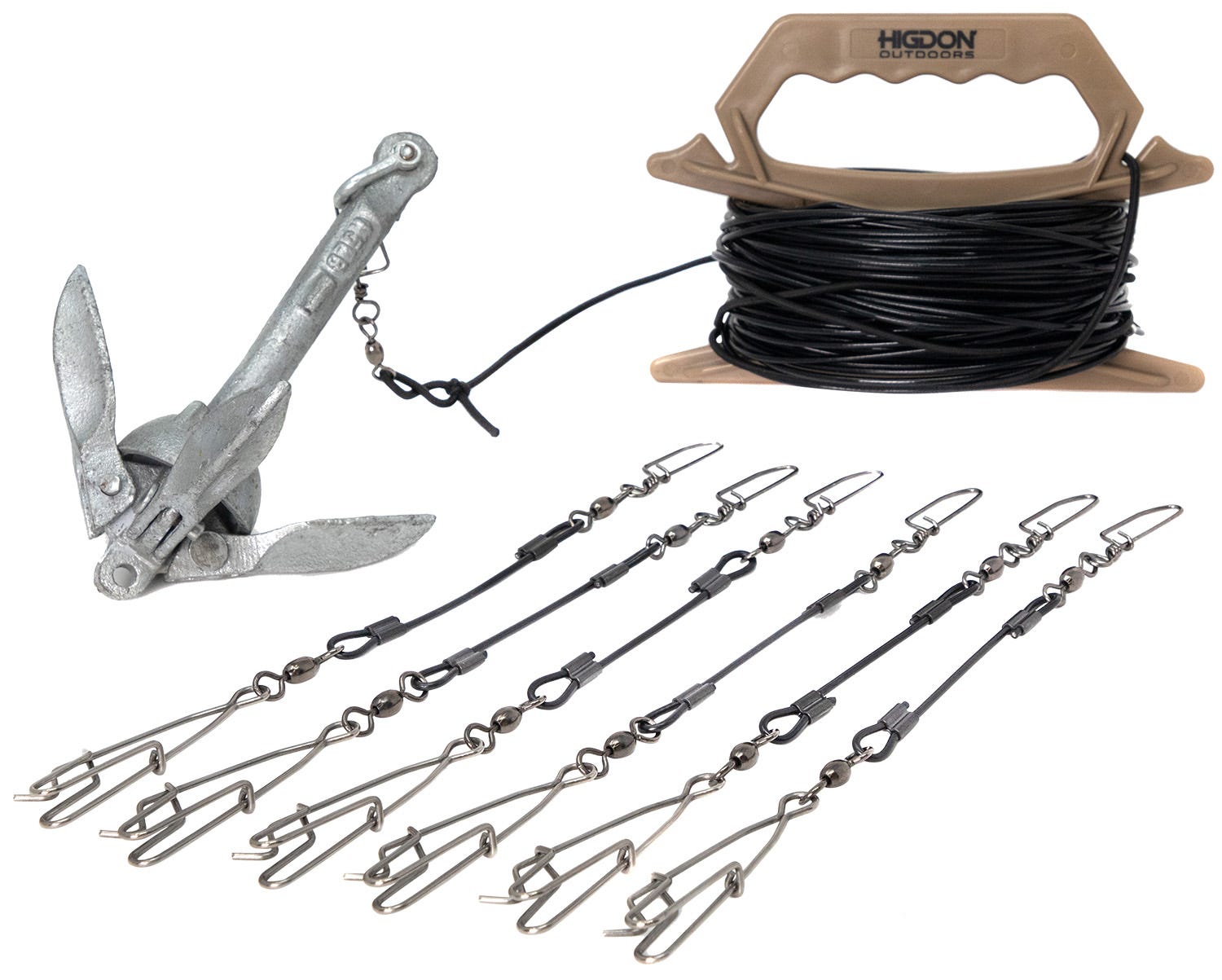 Higdon Outdoors Higdon Outdoors Battleship Jerk Rig PVC Coated 125 - $58.19 at GrabAGun