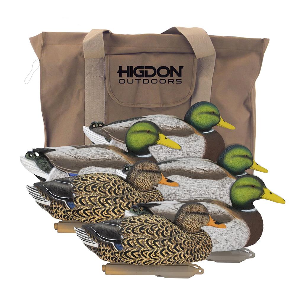Higdon Outdoors Higdon Outdoors Legacy Mag Mallard Decoys 6-Pack - $159.99 at GrabAGun