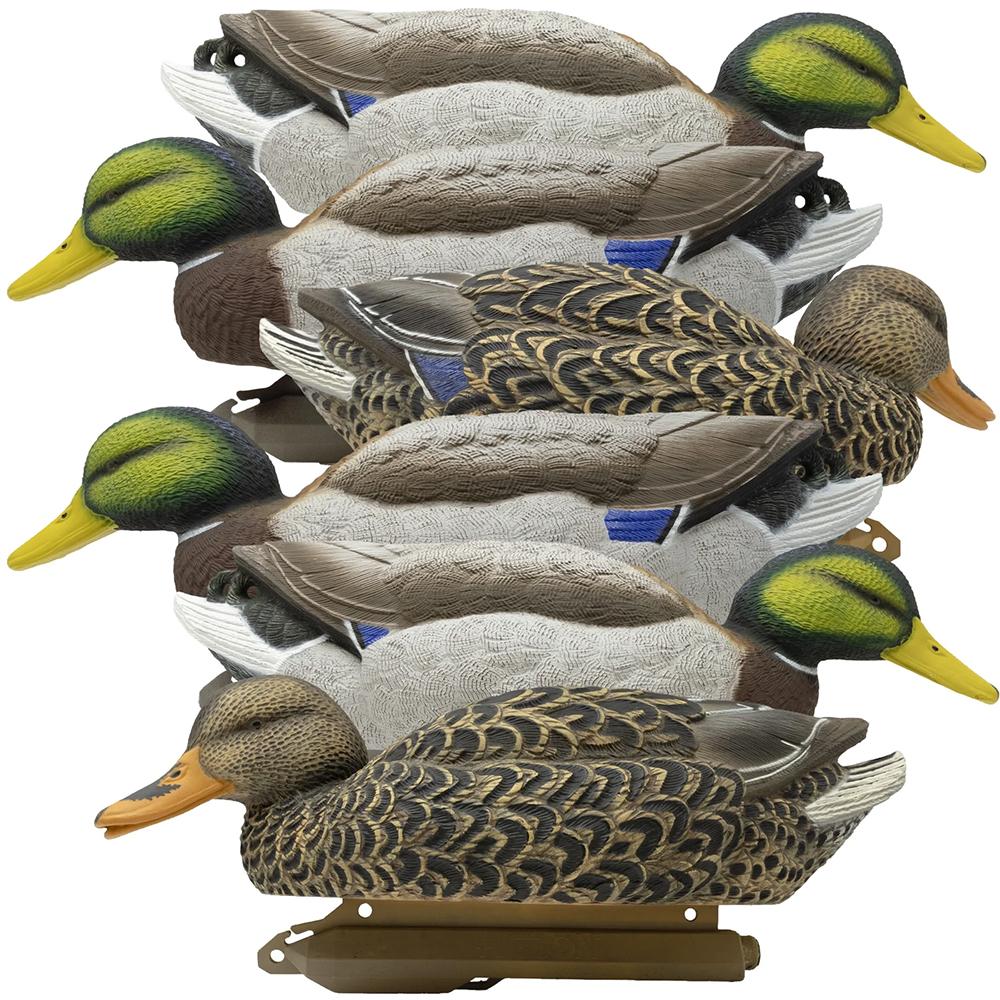 Higdon Outdoors Higdon Outdoors Legacy Magnum Mallard Green Feeder Duck Decoy 6-Pack - $109.99 at GrabAGun