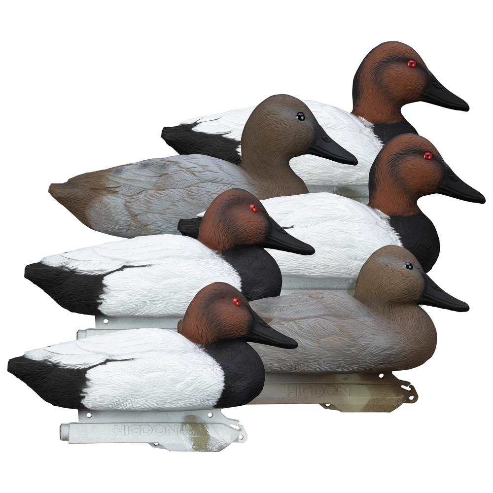 Higdon Outdoors Higdon Outdoors Standard Canvasback Foam Filled Duck Decoy 6-Pack - $69.59 at GrabAGun