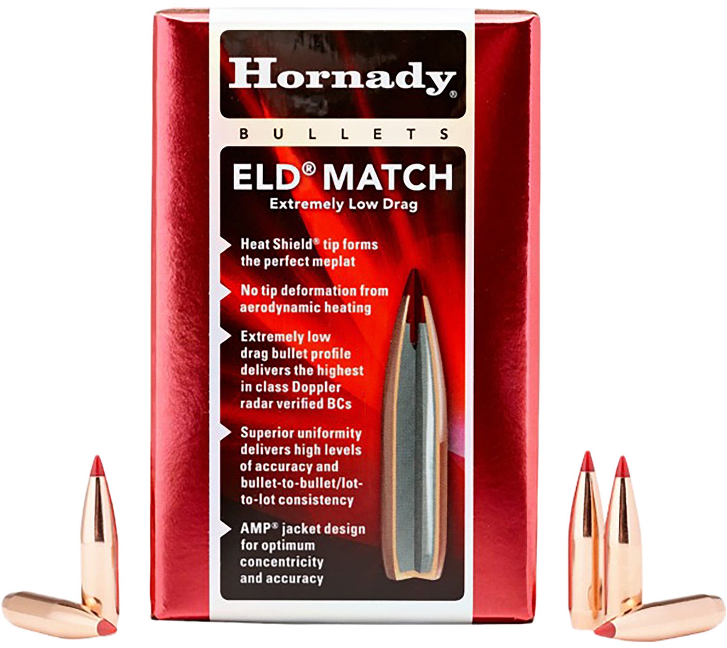 Hornady ELD-Match 6mm / .243 109 Grain 500-Count ELD-M - Hornady