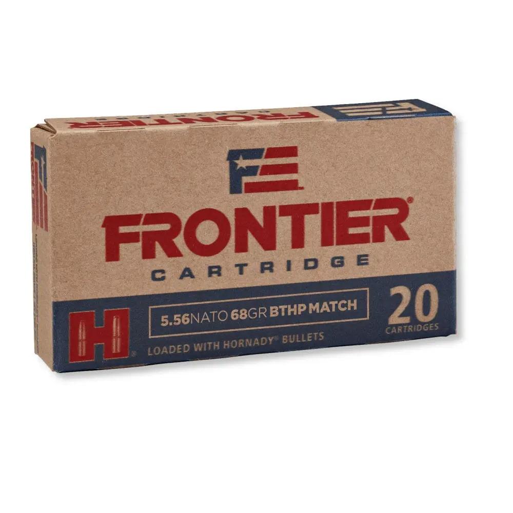 Hornady Frontier Cartridge 5.56 68 Grain 500-Rounds OTM nady Frontier Cartridge 5.56 68 Grain 500-Rounds OTM Ammo