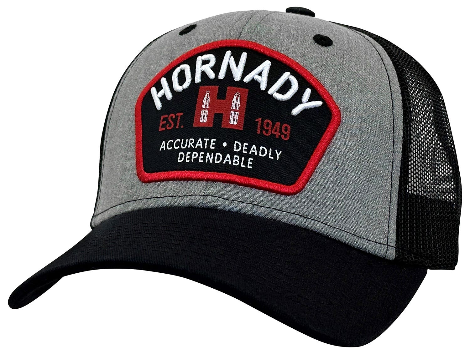 Hornady Gray Hornady Patch Hat