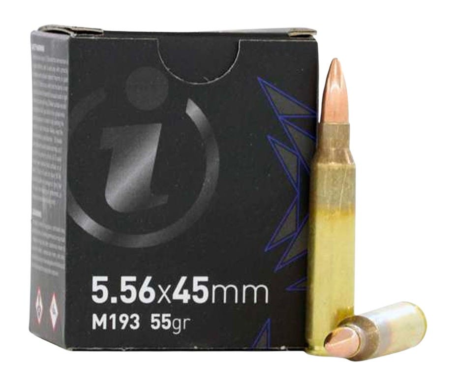 an Rifle Ammunition M193 5.56x45mm NATO 55 Grain 20-Rounds FMJ Ammo