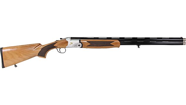 Iver Johnson 600 Blonde Walnut 12 GA 28 Barrel 2-Rounds